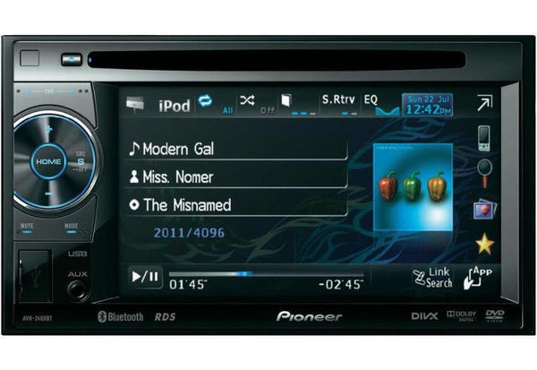 PIONEER AVH-2400BT – Alarmsyst